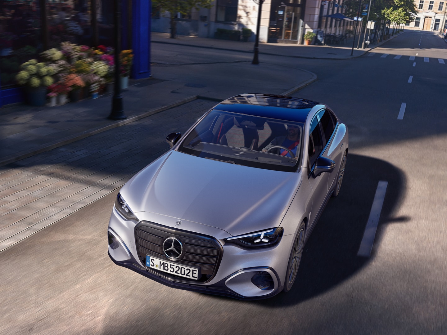 De nieuwe elektrische GLC.