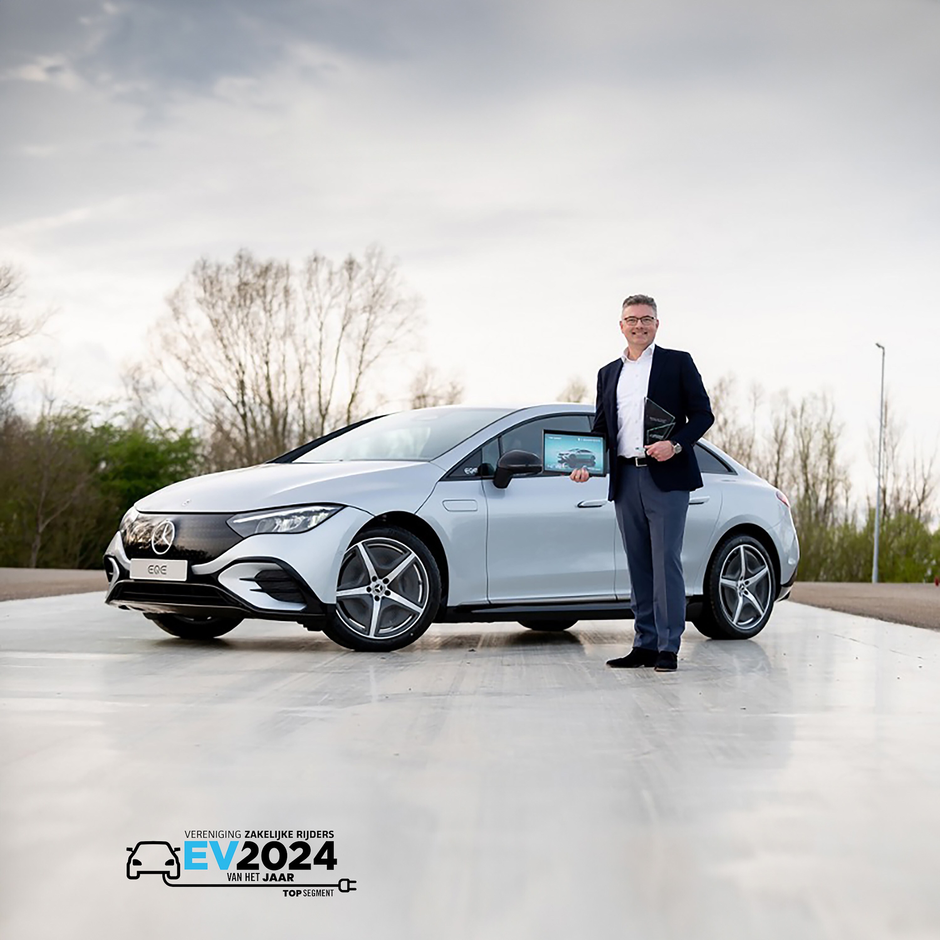 EQE verkozen tot EV van het jaar 2023 EQE verkozen tot EV van het jaar 2023