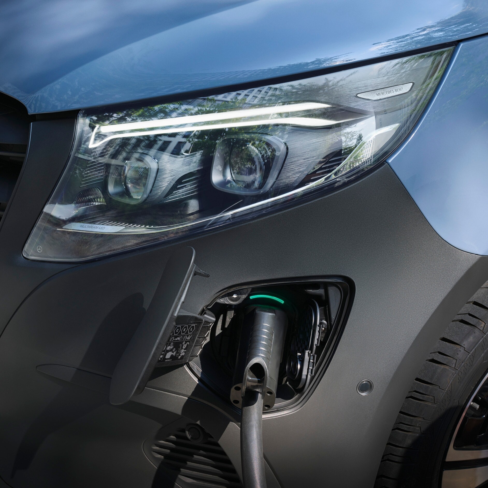 Afbeelding ivm laadpalen | Mercedes-Benz Van Afbeelding ivm laadpalen